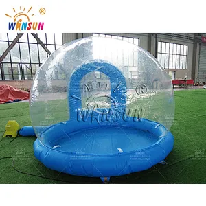 Inflatable Snow Globe with Tunnel for events