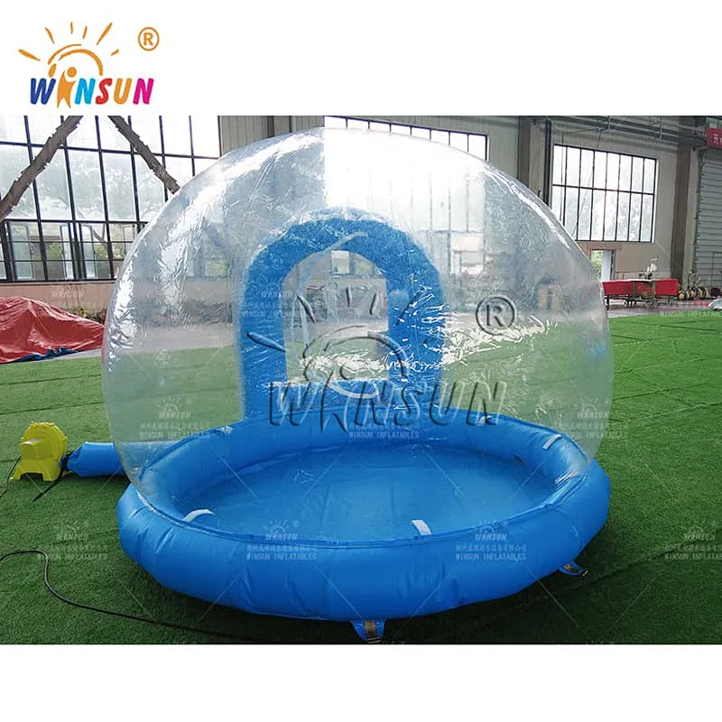 Inflatable Snow Globe with Tunnel for events