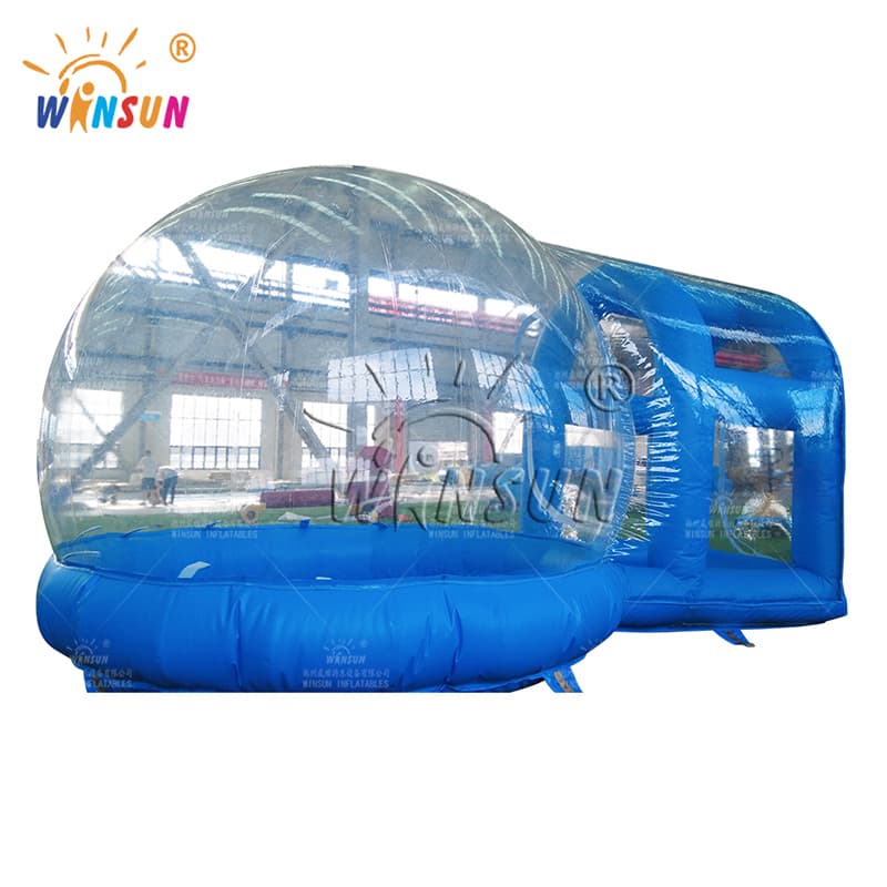 Inflatable Snow Globe with Tunnel for events